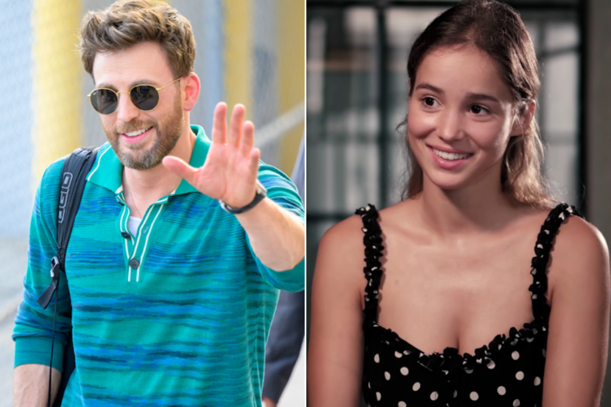 Chris Evans Alba Baptista