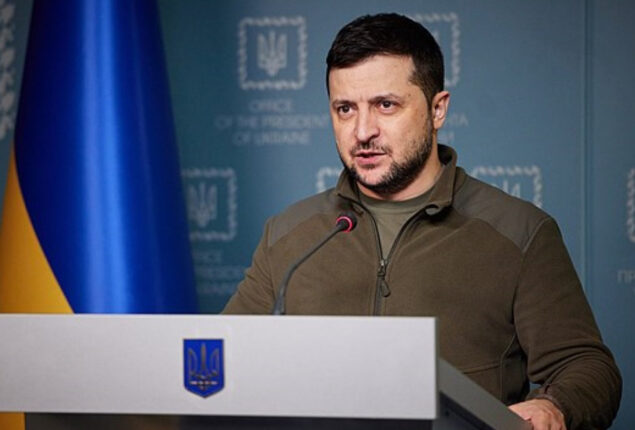 Ukraine war: Russian athletes cannot be allowed at Olympics, Zelensky says