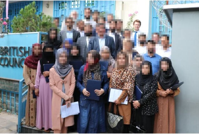 ‘UK abandoned’ Afghan teacher is afraid for her life