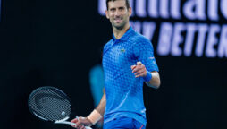 Novak Djokovic easily defeated Roberto Carballes