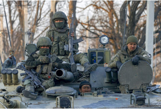 Russia attributes a missile attack to soldiers using their phones