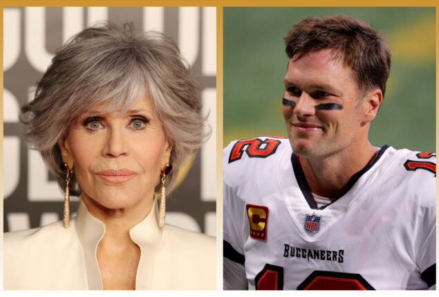 Jane Fonda talks about first meeting with Tom Brady