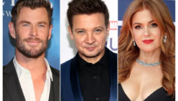 Chris Hemsworth, Chris Pratt, Isla Fisher, send well wishes to Jeremy Renner