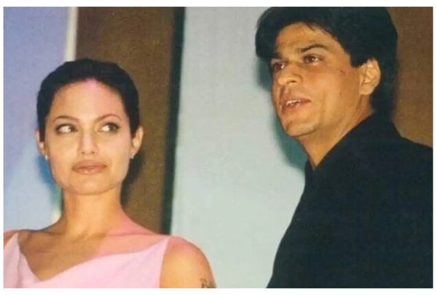 Angelina Jolie couldn’t stop looking at Shah Rukh Khan