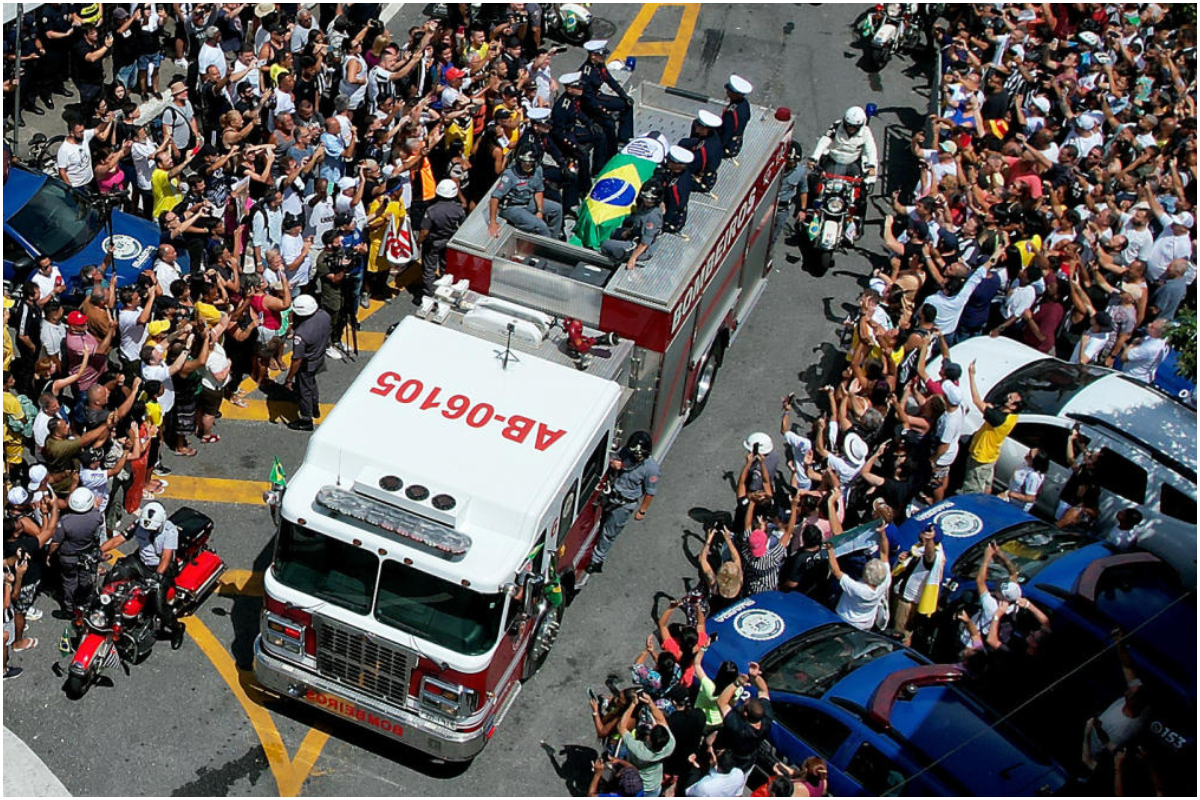 Pele's funeral