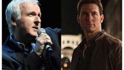 Tom Cruise and James Cameron