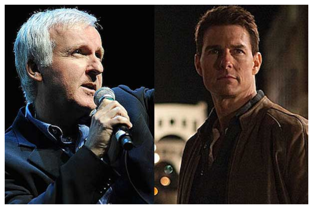 Tom Cruise and James Cameron