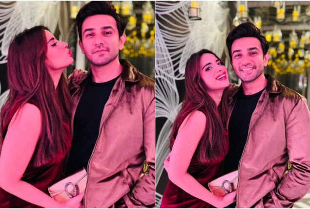 Saboor Aly & Ali Ansari shares new romantic pictures
