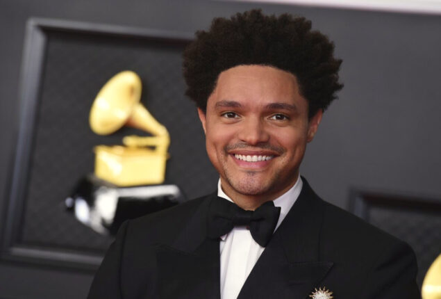 Trevor Noah shows off new girl around the town