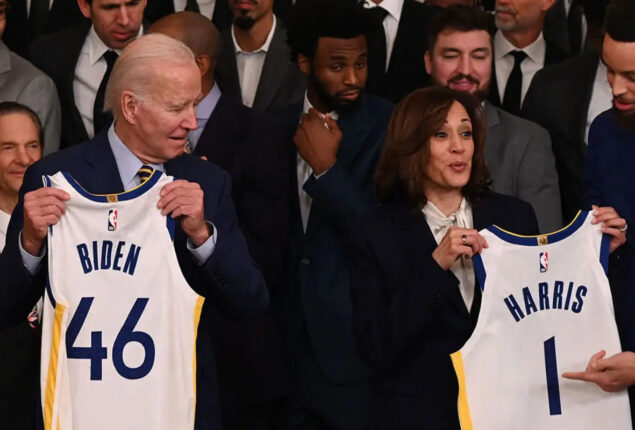 Joe Biden misspells Kamala Harris name at White House event
