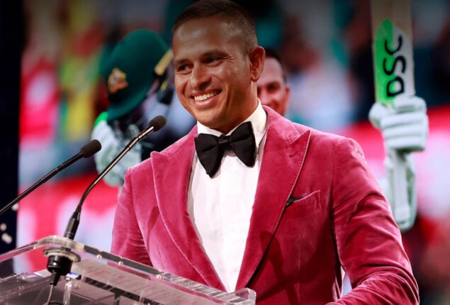 Usman Khawaja won inaugural Shane Warne Award