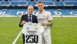 Toni Kroos earned 250 victories while playing for Real Madrid