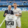 Toni Kroos earned 250 victories while playing for Real Madrid