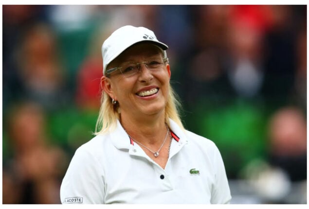 Martina Navratilova diagnosed with throat cancer