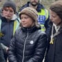 Greta Thunberg arrested outside town in western Germany