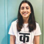 Navya Naveli Nanda receives a prize for her podcast