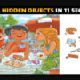 Brain-Testing Picture Puzzle! 11-second hidden objects game