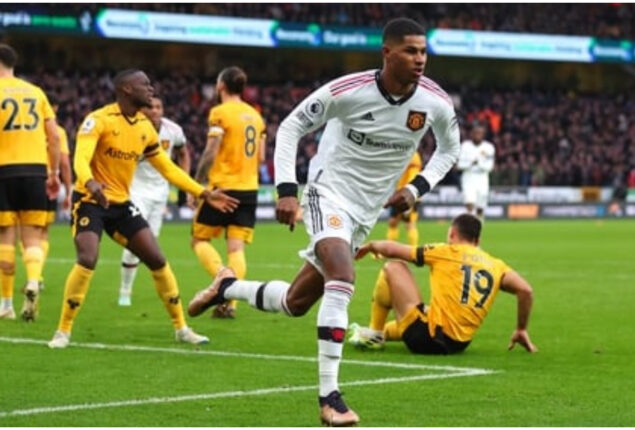 Rashford dropped, yet Man Utd beats Wolverhampton Wanderers