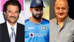 Anil Kapoor and Anupam Kher visited Rishabh in hospital