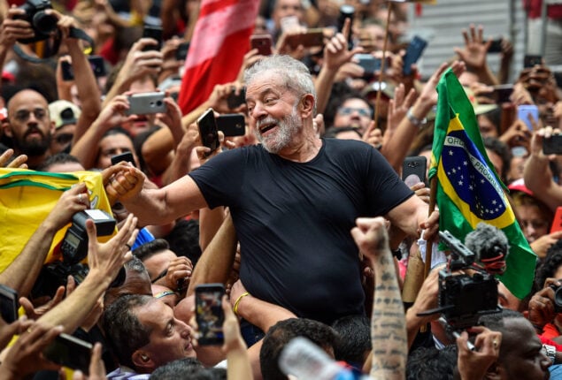 Lula to be sworn in as Brazil president as Bolsonaro flies