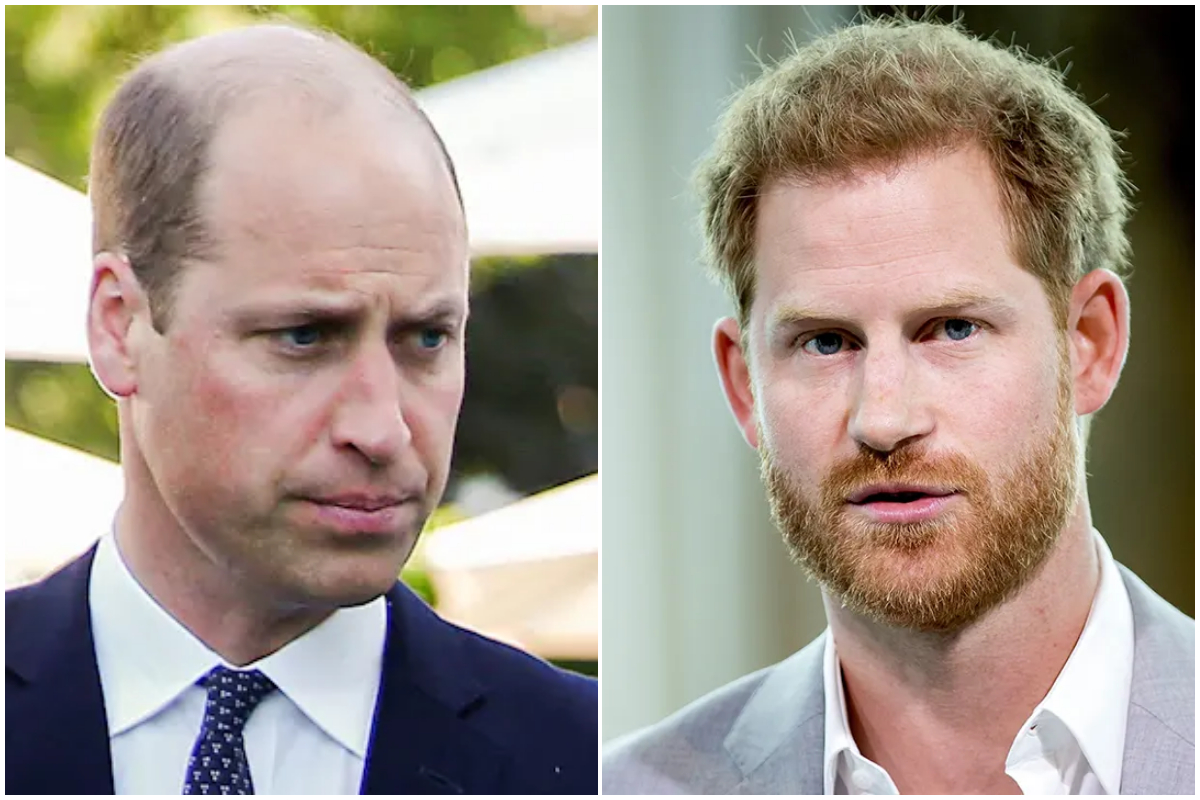 Prince Harry and William