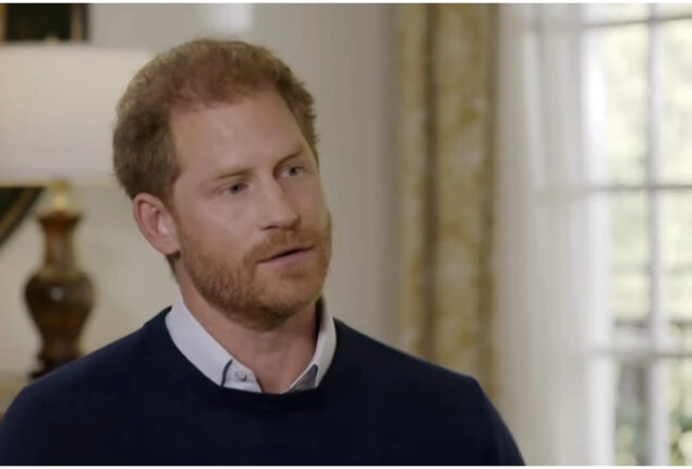 Prince Harry accuses royals of ‘betrayal’ In a book interview