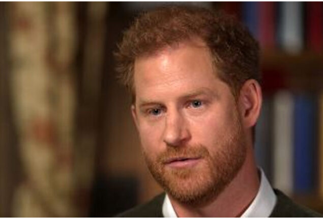 Prince Harry talks about struggles with drug addiction
