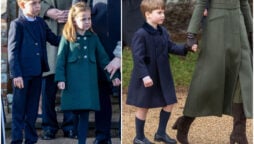 Prince Louis dressed