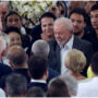 Lula pays respects to Pele,150,000 people come to the stadium wake