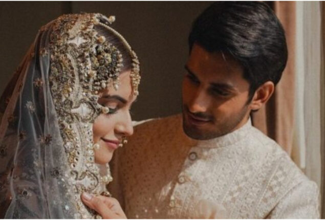 Subhan Awan and Washma Fatima nikkah pictures