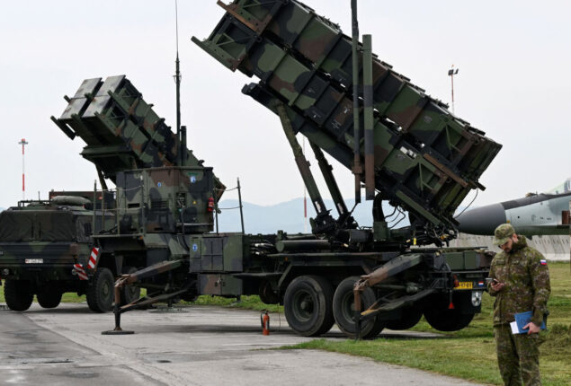 U.S is preparing to move Patriot air defense battery, says Ukraine