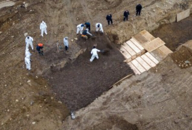 92 unclaimed bodies buried in mass grave in Papua New Guinea