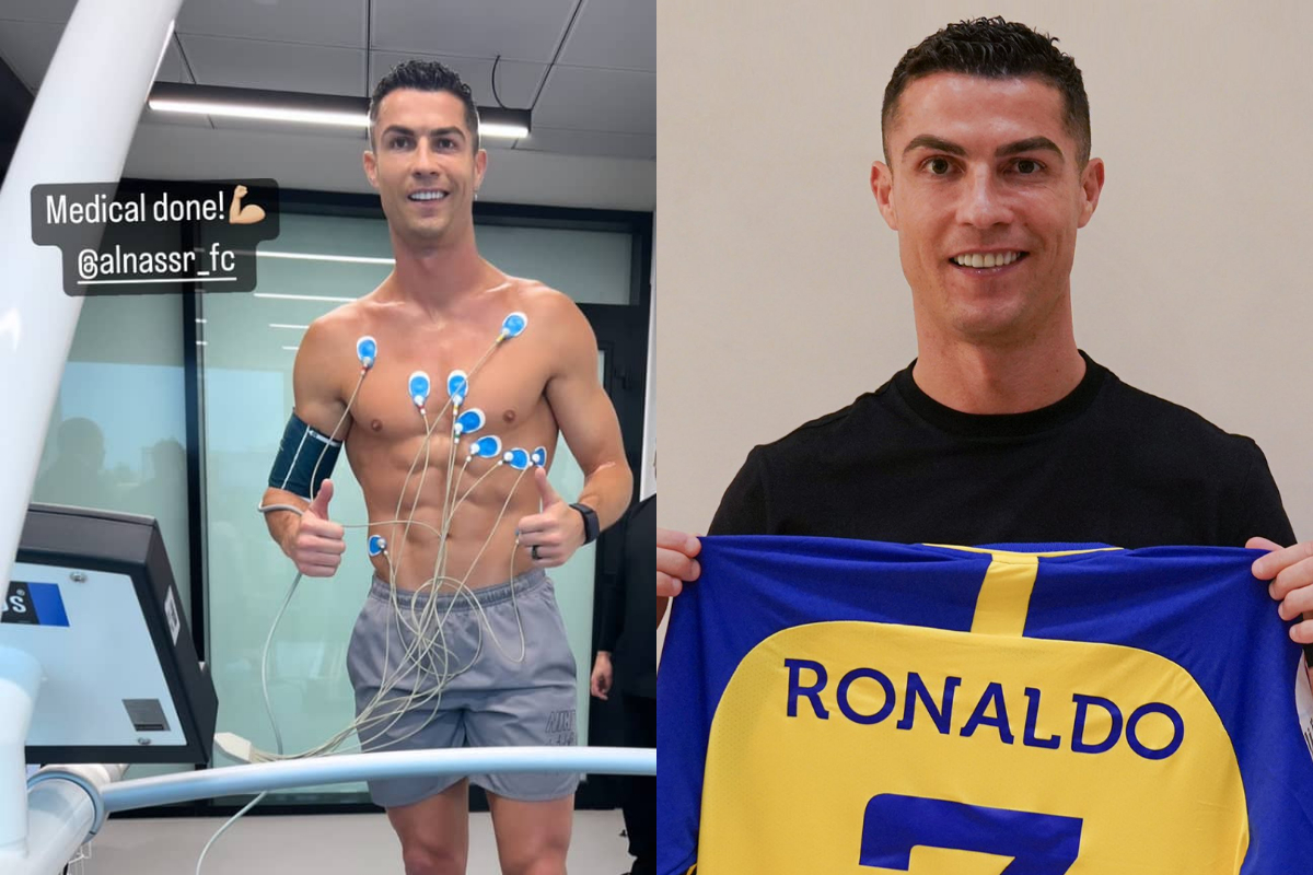 Cristiano Ronaldo passed medical with his new club Al-Nassr