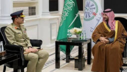 COAS Asim Munir meets Saudi Defence Minister Khalid bin Salman
