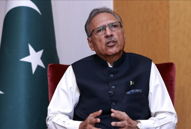 Pakistan will continue moral support of Kashmiri people: President