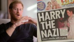 Prince Harry says William and Kate told him to dress up as Nazi leader