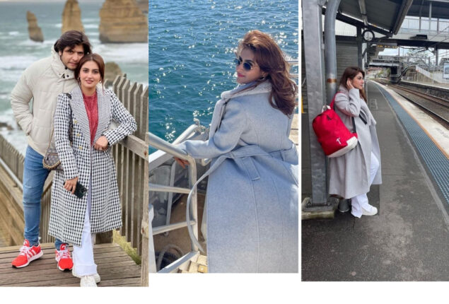 Hiba Bukhari and Arez Ahmed have huge couple goals in trips to Australia