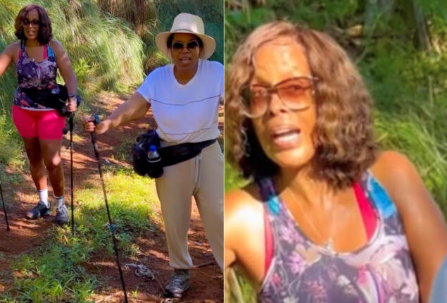 Oprah Winfrey is continuing her “new passion” of hiking in Hawaii