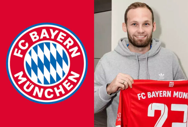 Daley Blind signed by FC Bayern Munich on a six-month deal