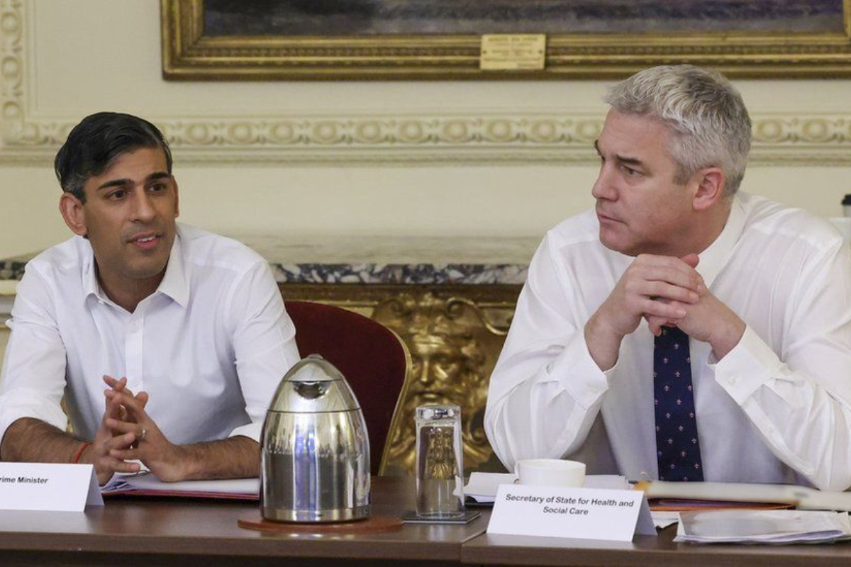 Rishi Sunak meets health leaders