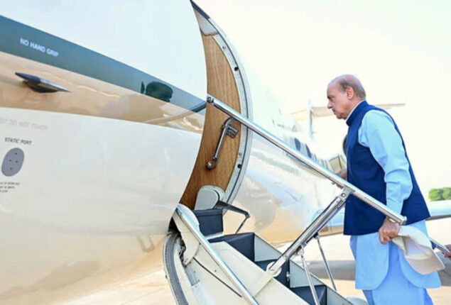 PM Shehbaz Sharif left for official UAE visit