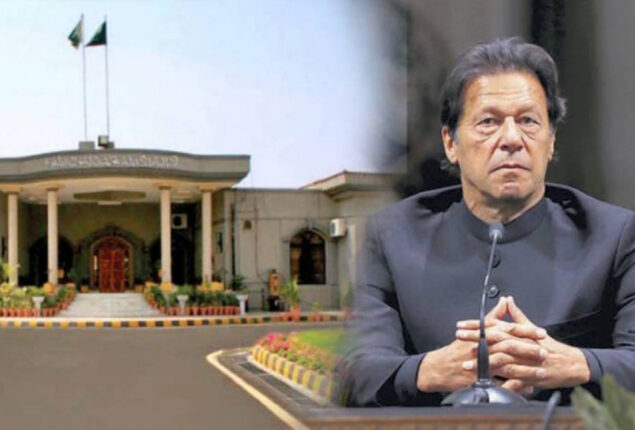 IHC bars banking court to make decision in funding case against Imran Khan
