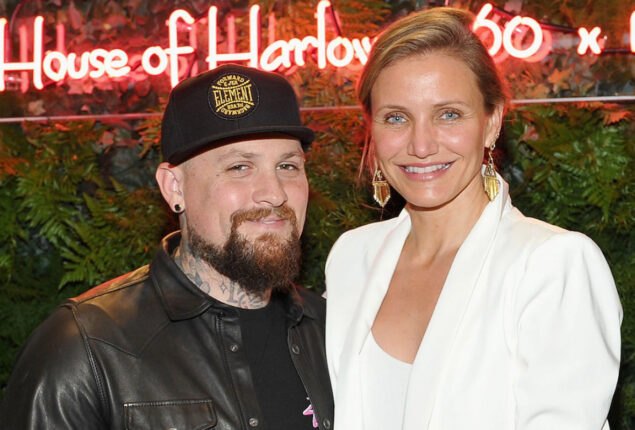 Cameron was honored by Benji Madden on their eighth wedding anniversary