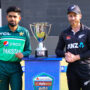 PAK vs NZ: The trophy for three-match ODI series unveiled