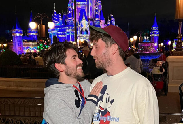Ben Platt and Noah Galvin visited Disney world