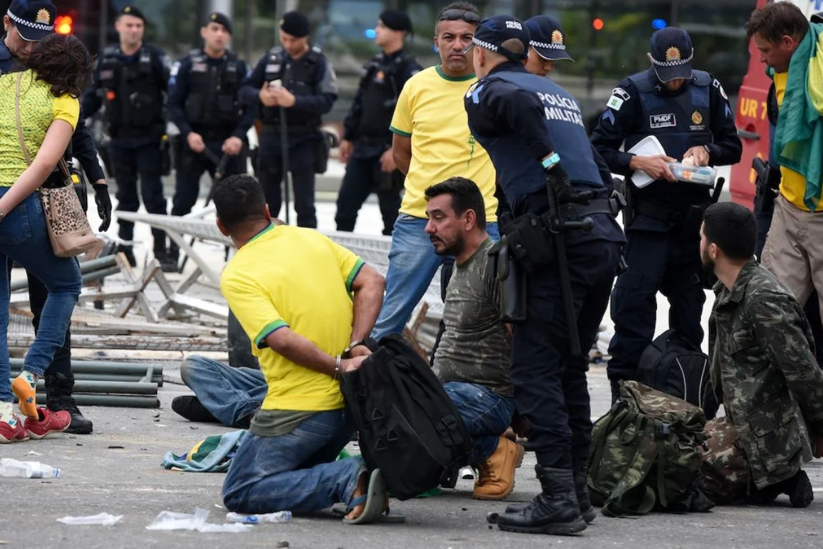 1200 protestors arrested