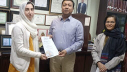 Pakistani female Ph.D. student wins international award of Commonwealth