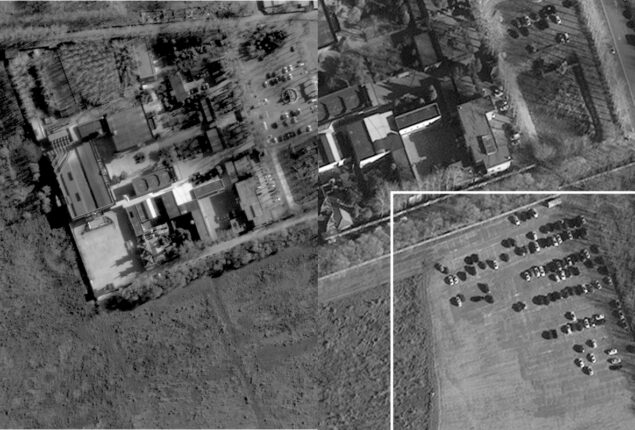 Satellite images show crowding at China’s crematoriums and burial homes