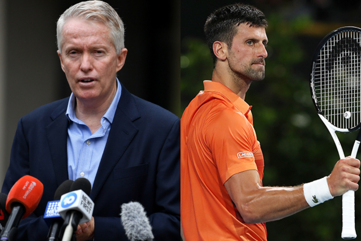 Craig Tiley says "Novak got a lot of support in Adelaide"