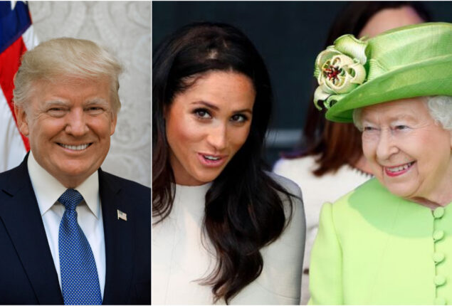 The Queen asked Meghan Markle about Donald Trump in first meeting: Spare